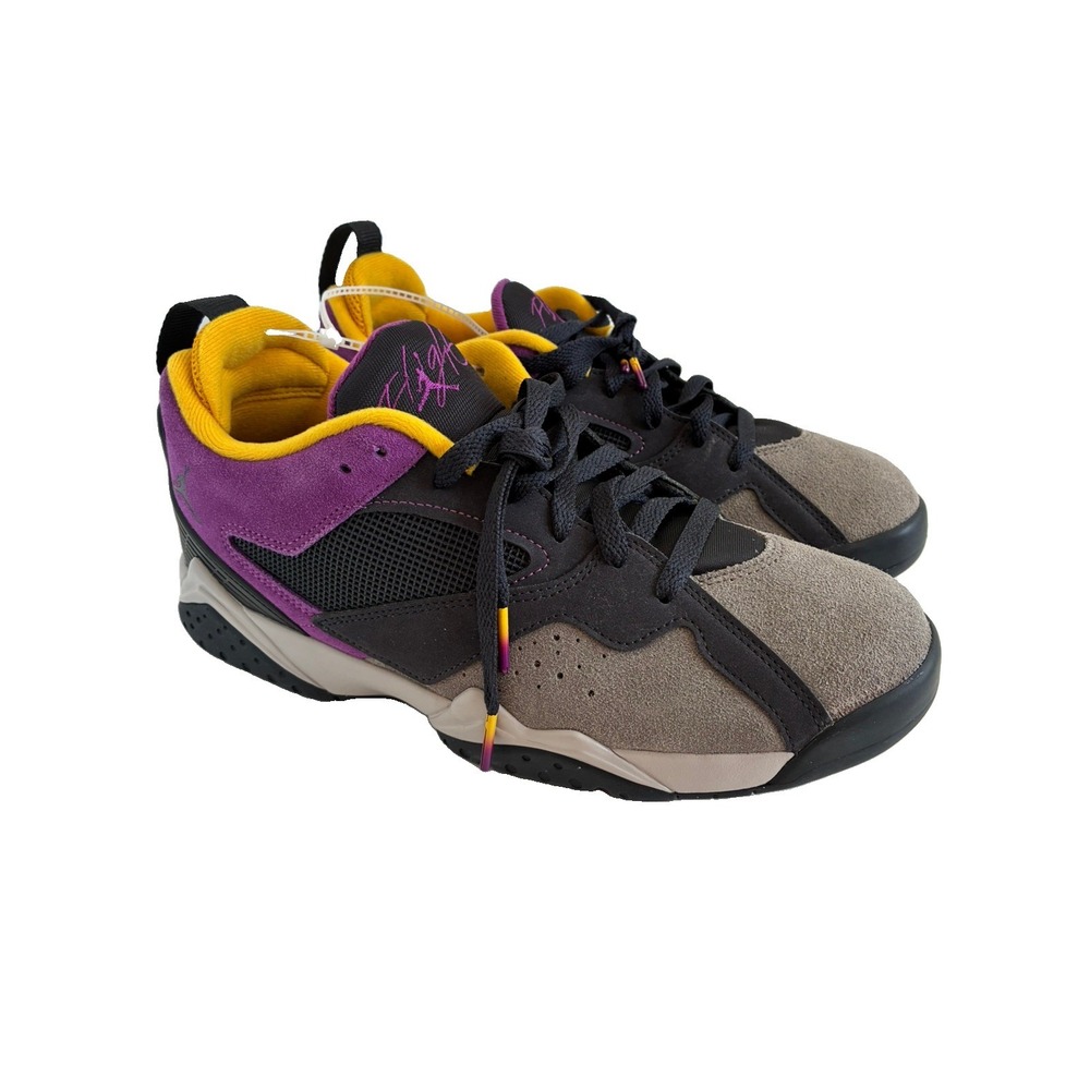 NIKE JORDAN~ MVP 92 Oil Grey Viotech Cave Stone Suede Men's 10.5 Sneakers~ NWOB